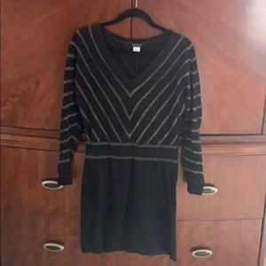 Little Black Sweater Dress